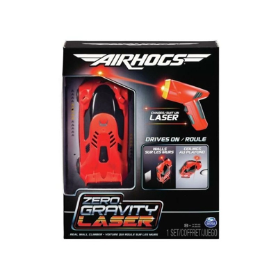 Air Hogs , Zero Gravity Laser, auto da corsa sulle pareti laser-comandata, rossa - SPINMASTER