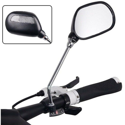 Coppia specchietto retrovisore per bicicletta regolabile rotante manubrio bici - BS