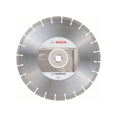 Bosch Disco diamantato Standard for Concrete, 350 x 25,40 x 2,8 x 10 mm - 2608603806
