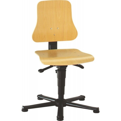 Sedia Di Lavoro Solitec 1 Skid Skai 9203-2571 - BIMOS