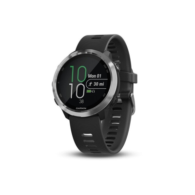 Garmin Forerunner 645 Music MIP Braccialetto per rilevamento di attivitÃ 3,05 cm (1.2") Nero, Acciaio inossidabile