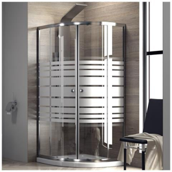 Box Doccia 80x80 Semicircolare Serigrafato Vetro 5mm K210 características