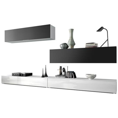 Pensile Taranto In Bianco Opaco E Nero Opaco