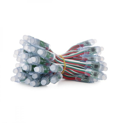Greenice - Pixel LED 12Mm 0,3W 5V Epistar Fullcolore 19031C (Chain 50 Pezzi) | RGB (DE-PIX-12-FULL) precio