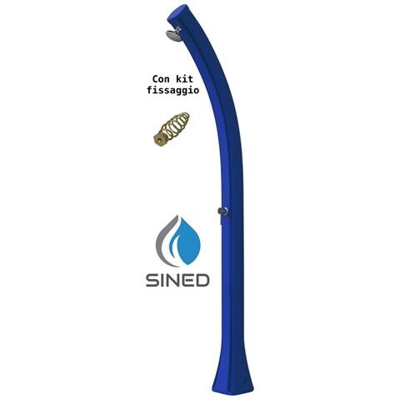 Doccia Solare Blu Per Spiaggia