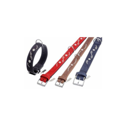 Buffalo Noble - Girocollo, 40 mm x 65 cm, Colore: Blu Scuro/Beige Chiaro - Karlie precio
