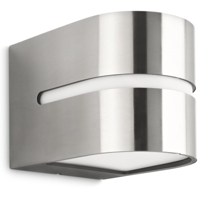 LAMPADA DA PARETE PER ESTERNO LED ACCIAIO INOX - 20W - Philips