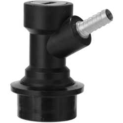 De Beer carbonatazione Protezione Con 5/16 'Barb sfera Blocco Disconnect insieme di due colori facoltativi, Nero - ASUPERMALL precio