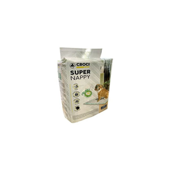 DAISY SUPER NAPPY, Tappetino Ultra Assorbente, Tappetino Antiodore e Profumato, Set di 30, Dimensioni 57x54 - Croci en oferta