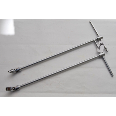 Set Chiavi A T Snodata Snodo Lunga Per Bussole Attacco Quadro Da 1/2 " E 1/4 " - FARNEED