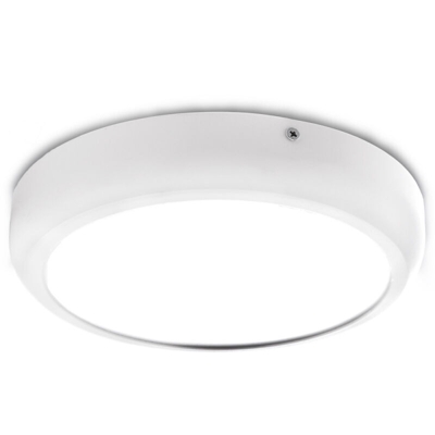 Greenice - Plafoniera LED Circolare Superficie Montata Style 300Mm 24W 1800Lm 30.000H | Bianco Caldo (GR-RDMZ01-24W-CW)