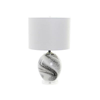 Lampada da Tavolo Dekodonia Lino Metallo Geam (36 x 36 x 58 cm)