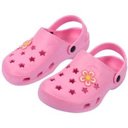 Zoccoli da giardino per bambini misura 26 colore rosa - Stocker en oferta