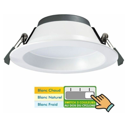Downlight incasso a soffitto 30W CYCLONE SWITCH 3 colori - ARUM LIGHTING en oferta