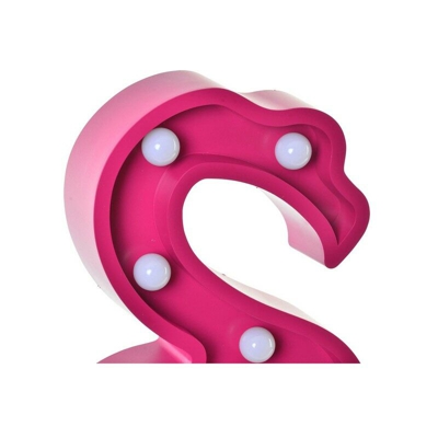 Lampada da Tavolo Dekodonia Polipropilene (PP) Tropicale Fenicottero (26 x 5 x 42 cm)