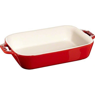 Staub - Pirofila Gratin Rettangolare 26 x 17 cm Rossa in Ceramica