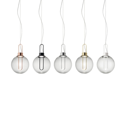 Modo Luce Orb LED a sospensione, ottone, Ø 25 cm
