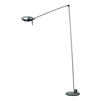 Lumina Elle piantana LED alta 200cm 3.000K nichel