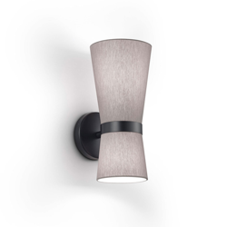Applique Yuna-W nero foggy grey, mobile características