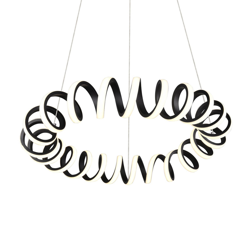 Lampada LED a sospensione Curl, SwitchDim, nero precio