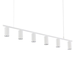 Lampada a sospensione Logan, 6 luci, bianco precio