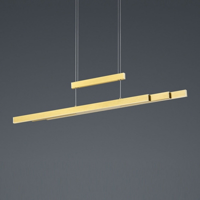 Lampada LED sospensione Trajan 2.700-5.000K ottone