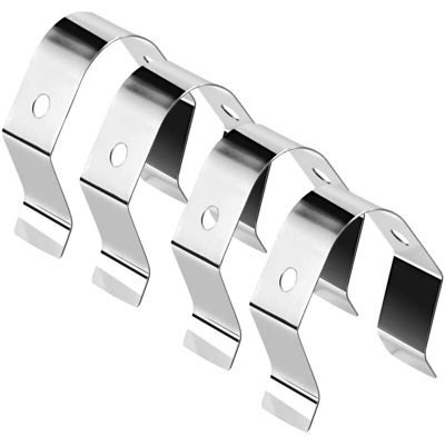 Asupermall - Porta sonda barbecue monoforo da 4 pezzi