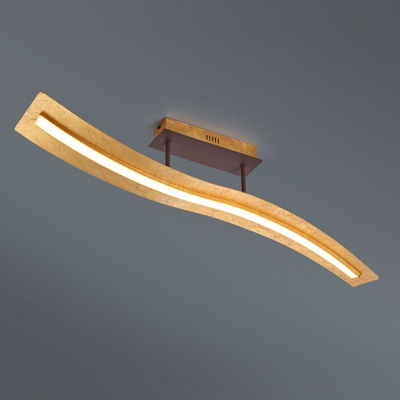 Plafoniera LED Salerno, SwitchDim, oro