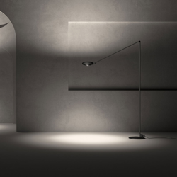Lumina Elle piantana LED alta 200cm 3.000K nero precio