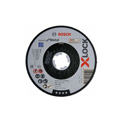 Bosch Professional 2608619255 Mola da Taglio Dritta per Metallo, X-Lock, �125 mm, Diametro �: 22.23 mm, Spessore: 2.5 mm, Colore:, � 125 mm en oferta