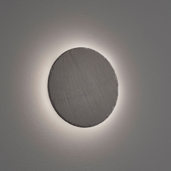Applique LED Raven di ardesia, rotonda en oferta