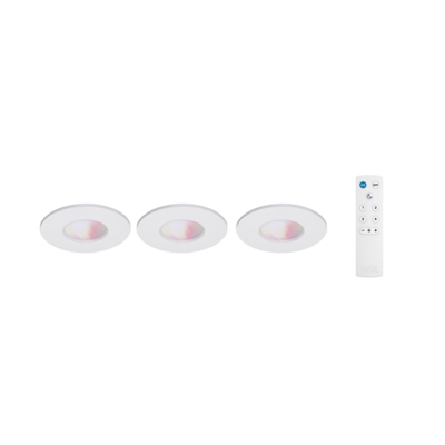 iDual connected Fortesa spot LED incasso 3x bianco