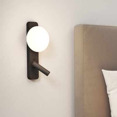 Astro Zeppo Reader applique luce di lettura nero