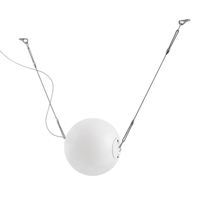 Lumina Perla sospensione sfera di vetro, Ø 35 cm