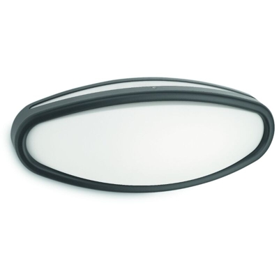 MYGARDEN OUTDOOR WALL LIGHT ANTHRACITE GREY NATURE E27 - 1X23W - Philips