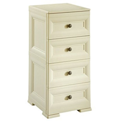 Cassettiera alta in resina 4 Cassetti Piccoli Omnimodus Wenge - Tontarelli características