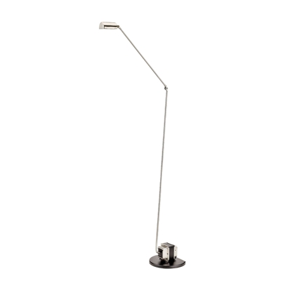 Lumina Daphine piantana LED 3.000K, nichel