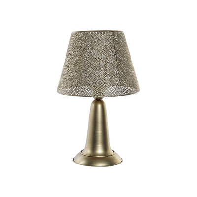 Lampada da Tavolo Dekodonia Dorato Metallo Chic (30 x 30 x 46 cm)