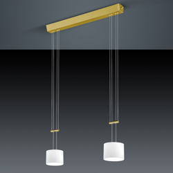 BANKAMP Grazia sospensione ZigBee 2 luci ottone características