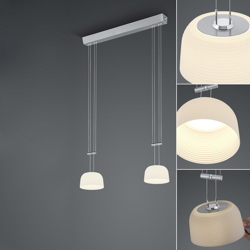 BANKAMP Nelia sospesa 2 luci ZigBee dimming nichel precio