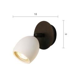 Menzel Provence spot satinato paralume ceramica precio