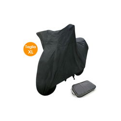 Telo Coprimoto Scooter 245X105X125 Cm Cover Copri Moto Grigio Anti Pioggia Neve - BAKAJI características