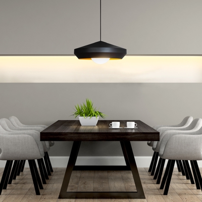 Innermost Hoxton 50 lampada a sospensione nero/oro