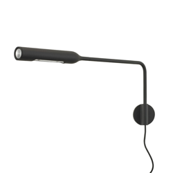 Lumina Flo applique LED con spina 3.000K nero en oferta