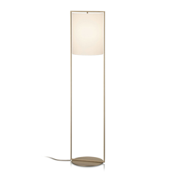 Piantana Alva effetto bronzo bianco, dimmer pedale características