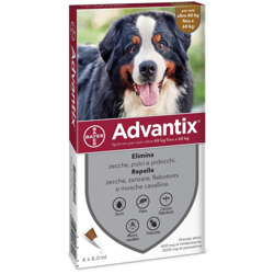 Advantix Spot-On per cani 40-60 kg : 4 pipette precio