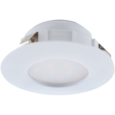 Eglo Italiana - illuminazione led da incasso 'pineda' bianco, ø 7,8 cm