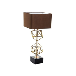Lampada da Tavolo Dekodonia Poliestere Metallo (40 x 40 x 94 cm) en oferta