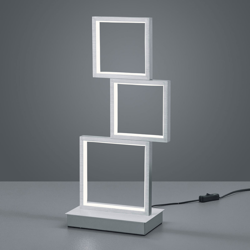 Lampada LED tavolo Sorrento, alluminio spazzolato precio