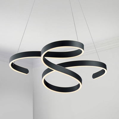 Lampada LED a sospensione Francis, antracite
